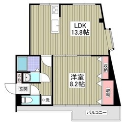 エメラルドヒルの物件間取画像